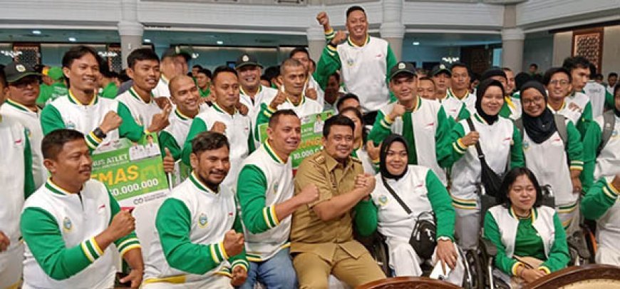 Bonus Disamakan dengan Atlet PON 2024, NPC Sumut: Ini Sejarah Bagi Kami