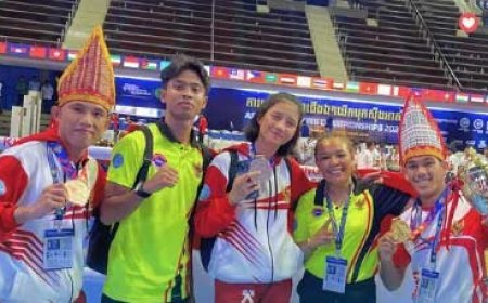 Atlet Kickboxing Sumatera Utara Raih Medali di Kejuaraan Internasional Kickboxing Tashkent Open 2025