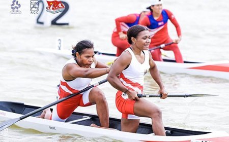 Herlin Lali dan Sella Monim Persembahkan Emas dan Perunggu untuk Indonesia di Kejuaraan Dayung ACC 2025