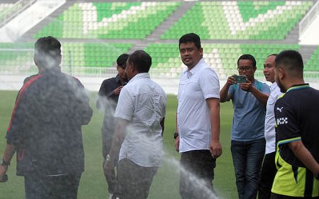 Gubernur Sumut Bobby Nasution Apresiasi VAR di Laga Pembuka PSMS vs Persekat
