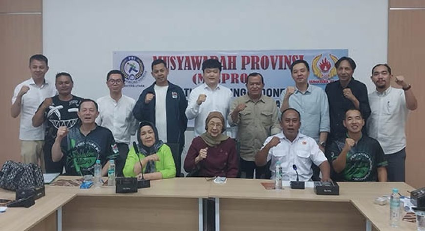 Rayati Syafrin Kembali Pimpin PBI Sumut 2025–2029