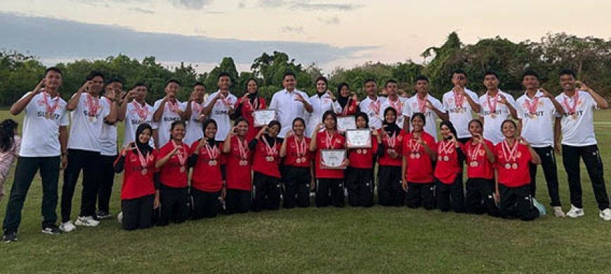 Cricket Sumut Sabet 2 Emas dan 2 Perak di Kejurnas Bali 2025