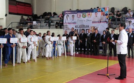 Wali Kota Medan Resmi Buka Kejuaraan Judo Terbuka se-Sumut 2025
