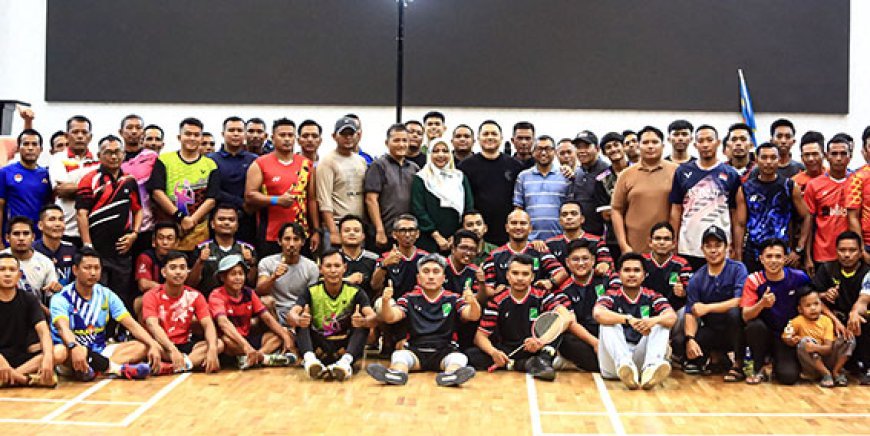 Asahan Kota Pinang Juara Lonsum Badminton Cup 2025