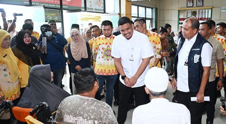 Bobby Nasution Tinjau 7 Jembatan Gagal Dibangun di Langkat, Janji akan Diteruskan Lewat Pemkab