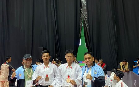 Judo Sumbang Medali Pertama untuk Sumut di PON Bela Diri 2025