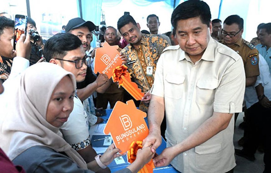 Bobby Nasution Ajak Masyarakat Sumut Manfaatkan Program “3 Juta Rumah”
