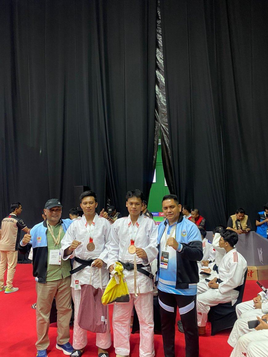 Judo Sumbang Medali Pertama untuk Sumut di PON Bela Diri 2025