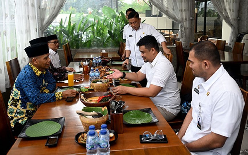 Bobby Nasution Bahas Dukungan Pemprov Sumut untuk Pesantren Bersama PW Muhammadiyah