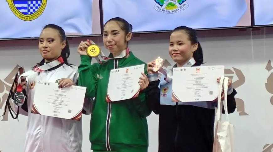 Kelly Earlene Irwin, Pewushu 16 Tahun Asal Sumut Raih Perunggu di PON Bela Diri II 2025