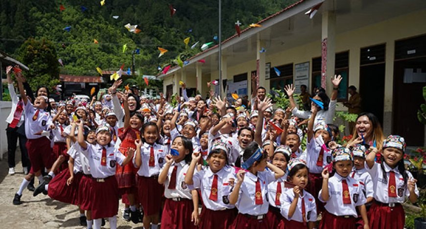 Indahnya Pemandangan Pulau Sibandang Saat Fun Run 5K Kemenkeu Mengajar 10 di Tapanuli Utara