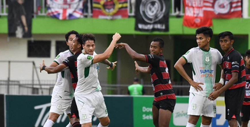 PSMS Medan Belum Mampu Dapatkan Kemenangan, Hanya Bermain Seri 1-1 dengan Persekat