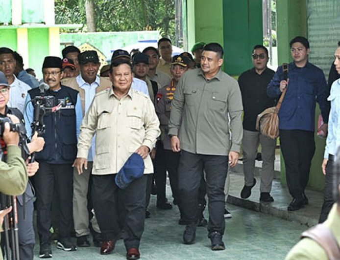 PRESIDEN PRABOWO TEGASKAN KOMITMEN PANTAU PEMULIHAN BANJIR DAN LONGSOR DI SUMATERA UTARA