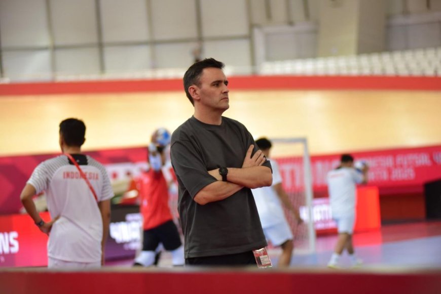 FFI PASTIKAN HECTOR SOUTO TETAP LATIH TIMNAS FUTSAL INDONESIA HINGGA PIALA DUNIA 2028