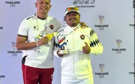 REZA PERANGIN-ANGIN SABET EMAS TOLAK PELURU DI ASEAN PARA GAMES XIII 2026