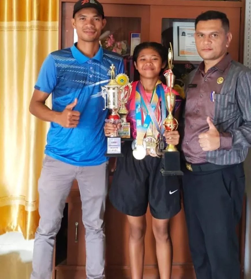 SMP NEGERI 1 PEGAGAN HILIR TERUS CETAK SISWA BERPRESTASI, HARUMKAN NAMA DAIRI