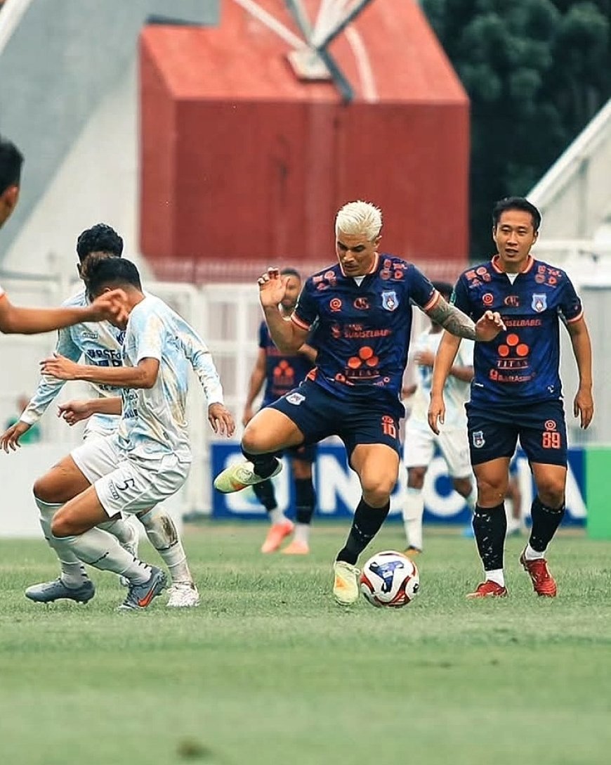 SUMSEL UNITED BERHASIL KALAHKAN PSPS PEKANBARU DENGAN SKOR TIPIS