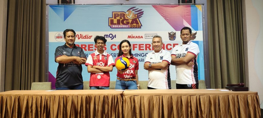 MEDAN FALCONS TIRTA BHAGASASI BIDIK SAPU BERSIH DUA LAGA KANDANG PROLIGA 2026