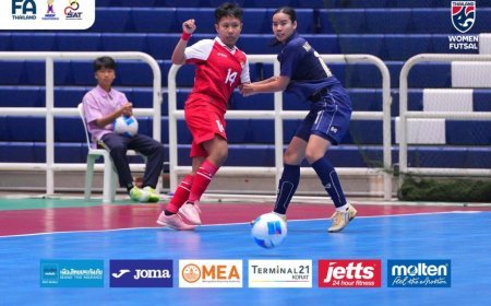 HASIL TIMNAS FUTSAL PUTRI INDONESIA VS TIMNAS FUTSAL PUTRI THAILAND DI PIALA AFF FUTSAL WANITA 2026