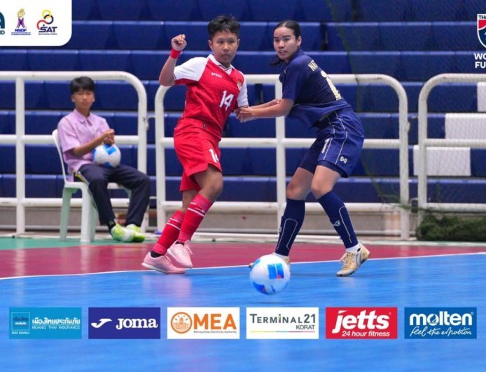 HASIL TIMNAS FUTSAL PUTRI INDONESIA VS TIMNAS FUTSAL PUTRI THAILAND DI PIALA AFF FUTSAL WANITA 2026