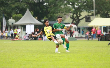 PELITA MEDAN SOCCER LOLOS DRAMATIS KE ENAM BESAR, BAYU SUGARA CETAK HATTRICK