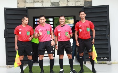 PSSI SIAPKAN WASIT LIGA TERBAIK UNTUK FINAL LIGA 4 PIALA GUBERNUR SUMATERA UTARA