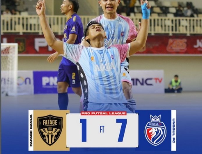 BLACK STEEL FC DAN UNGGUL FC PESTA GOL DI PRO FUTSAL LEAGUE 2025-2026