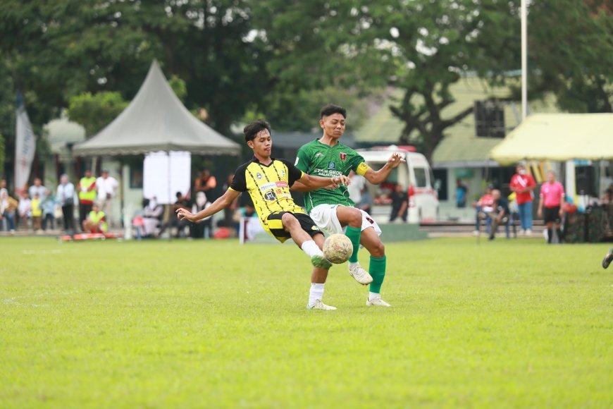 PELITA MEDAN SOCCER LOLOS DRAMATIS KE ENAM BESAR, BAYU SUGARA CETAK HATTRICK