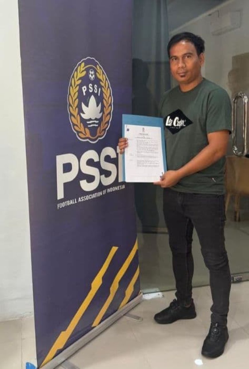 JOHAN F. SIMANJUNTAK DITUNJUK SEBAGAI PLT KETUA ASKOT PSSI PEMATANGSIANTAR