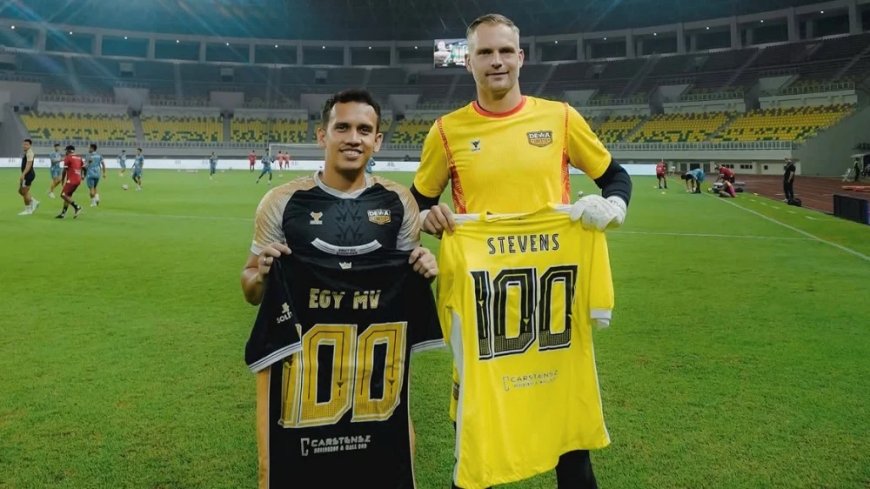 EGY MAULANA VIKRI TEMBUS 100 PENAMPILAN BERSAMA DEWA UNITED