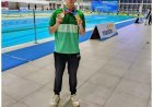 GIONY RUBEN DWINOV SIAHAAN RAIH EMAS DI KEJURNAS AKUATIK INDONESIA 2026