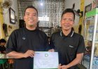 SETELAH 1,5 TAHUN MENUNGGU, PESERTA KEPELATIHAN PSSI SERDANG BEDAGAI AKHIRNYA TERIMA SERTIFIKAT