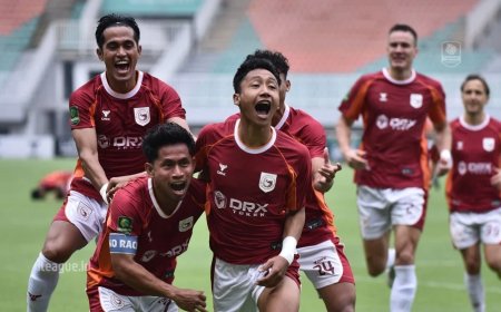 GARUDAYAKSA FC PASTIKAN PROMOSI KE SUPER LEAGUE USAI TAKLUKKAN PERSIKAD