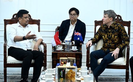 GUBERNUR SUMUT HARAP KERJA SAMA DENGAN AUSTRALIA SEMAKIN DIPERKUAT