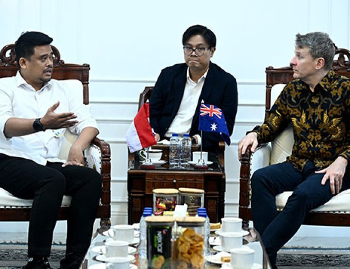 GUBERNUR SUMUT HARAP KERJA SAMA DENGAN AUSTRALIA SEMAKIN DIPERKUAT
