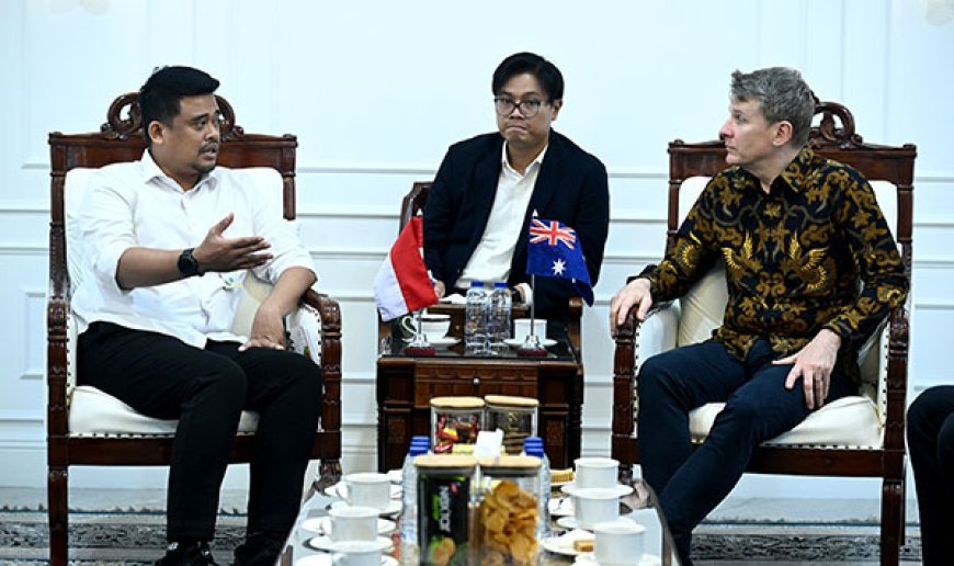 GUBERNUR SUMUT HARAP KERJA SAMA DENGAN AUSTRALIA SEMAKIN DIPERKUAT