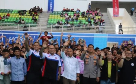 Kadispora Sumut Buka Kejuaraan Bola Voli Antar Klub U-15 MAVI Sumut 2026
