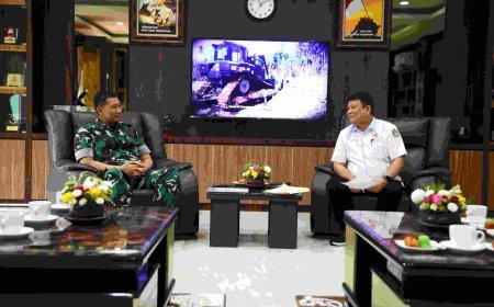 KONI Sumut Audiensi dengan Pangdam I/BB, Sosialisasikan dan Gelorakan Porprovsu 2026