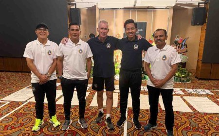 Ridwan Saragih dan Dua Pelatih Sumut Ikuti Refreshment Coach Educator PSSI