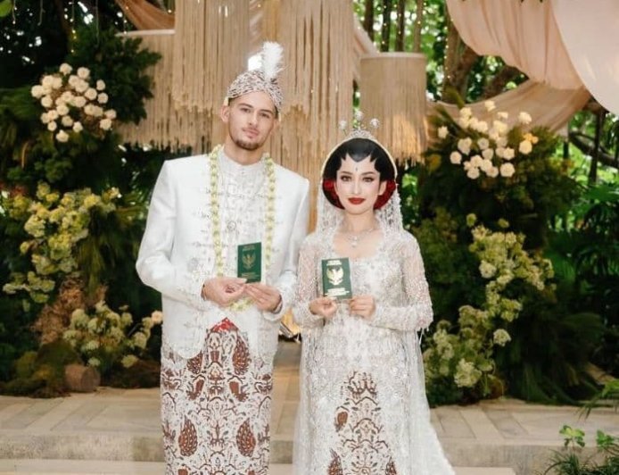 Berawal dari Medsos, Jennifer Coppen dan Justin Hubner Resmi Menikah di Bali