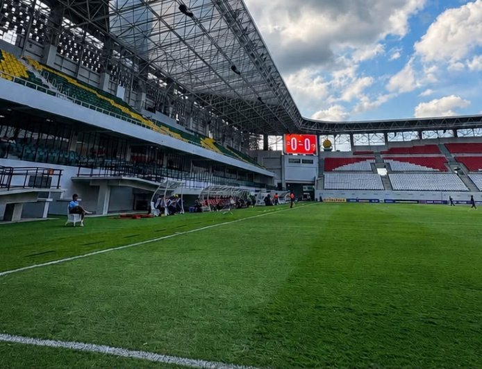 Wamen PU Tinjau Stadion Teladan Medan, Tekankan Percepatan Pembangunan Dan Kualitas Infrastruktur