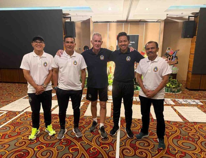 Ridwan Saragih dan Dua Pelatih Sumut Ikuti Refreshment Coach Educator PSSI