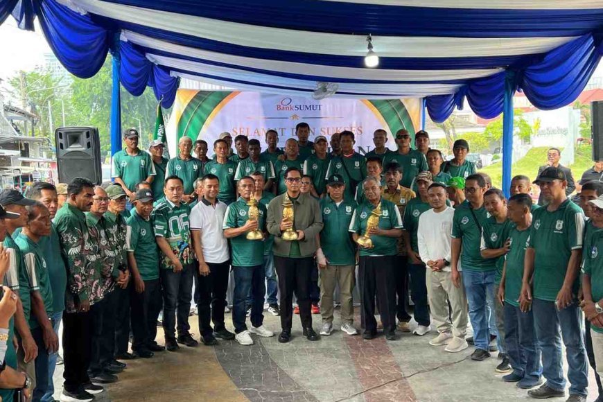 Rico Waas Hadiri Pengukuhan Keluarga Besar Mantan Pemain PSMS Medan Periode 2026-2030