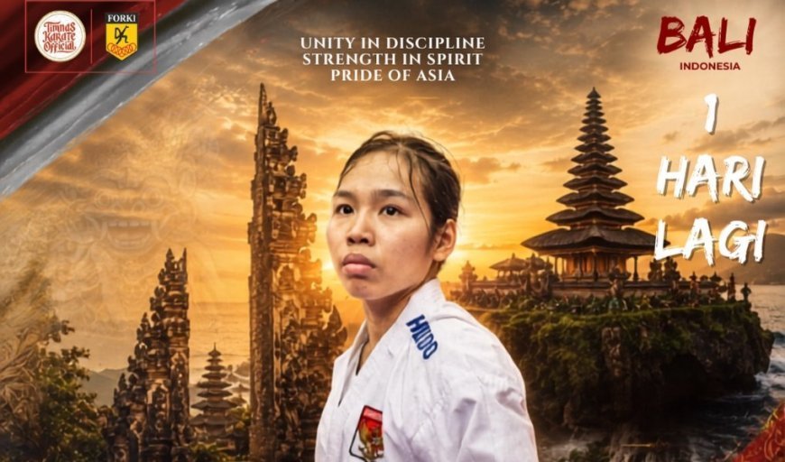 Leica Al Humaira Lubis Perkuat Timnas Karate Indonesia di Asian Karate Championships 2026