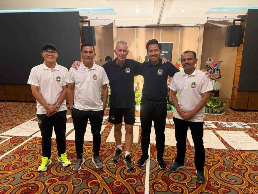 Ridwan Saragih dan Dua Pelatih Sumut Ikuti Refreshment Coach Educator PSSI