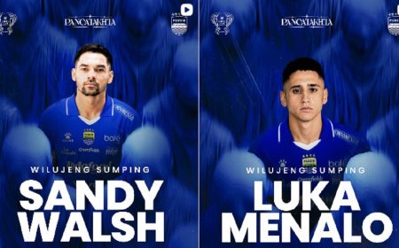 Persib Bandung Resmi Gaet Sandy Walsh Dan Luka Menalo Untuk Musim 2026-2027