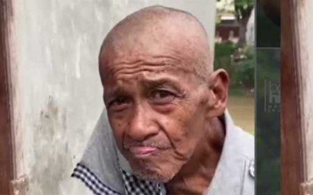 Sentuhan Kasih untuk Sang Legenda PSMS, Mamek Sudiono Kembali Tersenyum