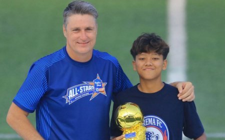 Oedaija O’shea Sharinah Pemain Terbaik di  Hydroplus Soccer League 2026