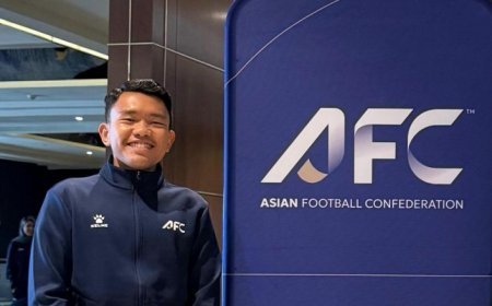 Naufal Adya Fairuski Resmi Jadi AFC Elite Referee, Indonesia Kini Punya Tiga Wasit Elite Asia