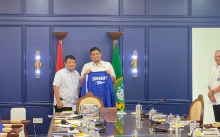 Ketua Umum KONI Sumut Laporkan Kesiapan PORPROVSU 2026 kepada Gubernur Sumatera Utara